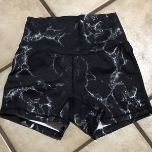 Limitless Shorts in Black Marble